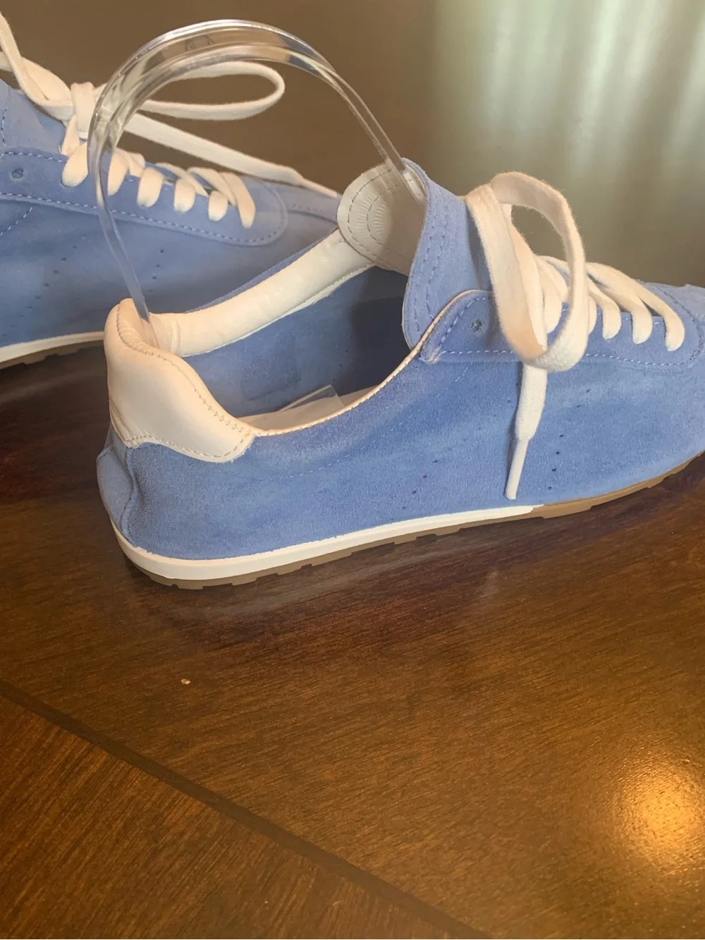 NIB DOLCE VITA Serina Sneakers in Blue Suede, Size 7